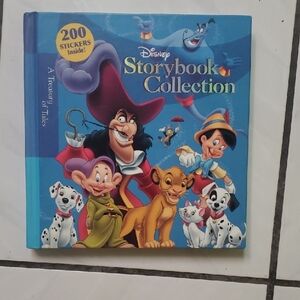 Brand new rare edition"Disney Storybook Collection" with 200 stickers hardcover